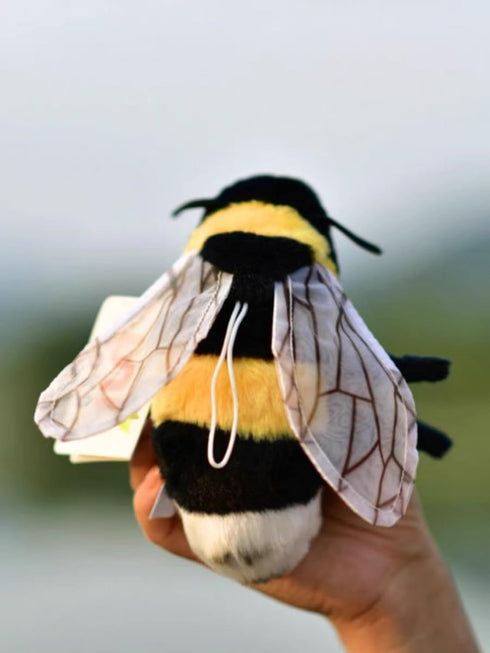 Soft Bee Plush Toy, Stuffed Animal Doll,Cute Honeybee Plush Doll,17cm...