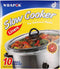 Slow Cooker Liners Kitchen Disposable Cooking Bags BPA Free for Oval or Round Pot, Large Size 13 x 21 Inch, Fits 3 to 8.5 Quarts - 1 Pack (10 Bags...