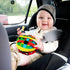 Sensory Buckle Pillow Toys, Travel Essential Toy for Toddler 1-3, Montessori Toys Fine Motor Skills Busy Toys, Sensory Fidget Toys for Autistic Ch...