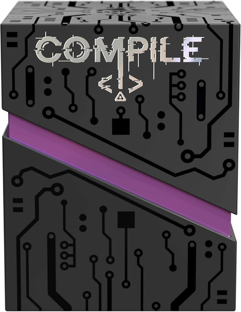 Greater Than Games: Compile: Main 1 - Area Control Strategy Card Game, Play As Competing Artificial Intelligence, Ages 14+, 2 Players, 20 Min...