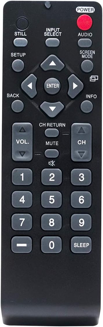 Replace Remote Control fit for Sylvania TV LC195SLX LC320SLX...