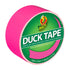 Duck Tape Colored Duct Tape, 1-7/8 Inches x 15 Yards, Neon Pink...