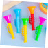 ibasenice 25pcs Trumpet Toy Toddler Toy Baby Instruments Puzzle Toy Party Noisemakers Music Saxophone Toy Basketball Whistle Stage Performance Tru...