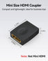 8K HDMI Coupler 2 Pack, HDMI 2.1 Female to Female Adapter HDMI Extender Connector Support 8K@60Hz 4K@120Hz 48Gbps HDR eARC for HDTV, Roku Stick, M...