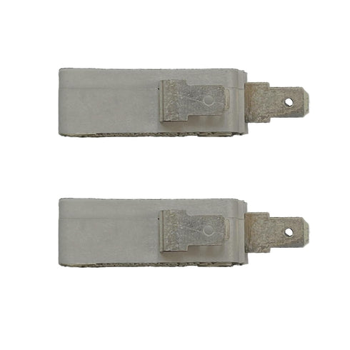 KW3A Microwave Oven Door Switch 16A 125/250V Door Interloc (2 Pack Normally Open?Microwave Oven Door Switch Replacement Part...