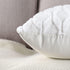 MADIZZ Set of 2 Soft Plush Short Wool Velvet Decorative Throw Pillow Covers 22x22 inch White Square Luxury Style Cushion Cases Pillow Shell for So...