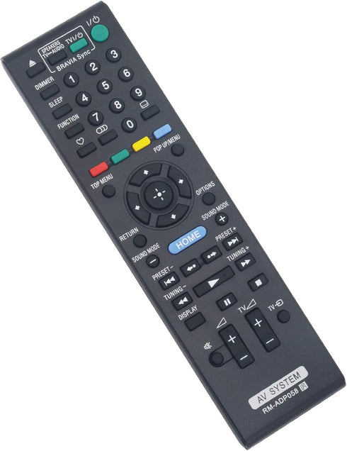 RM-ADP058 Replacement Remote Fit for Sony Home Theater System BDV-L600 BDV-E880 BDV-E280 Sub RM-ADP057 RM-ADP059 RM-ADP060...