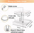 YAGELI Perfume Organizer Display Tray Acrylic Handmade Large Vanity Trays Makeup Storage Holder Bathroom Organizer Countertop for Table Cabinet Ki...
