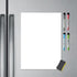 Magnetic Dry Erase Board Sheet for Refrigerator/Office/Locker, White Board Organizer and Planner with Stain Resistant Technology, Include 1 Eraser...