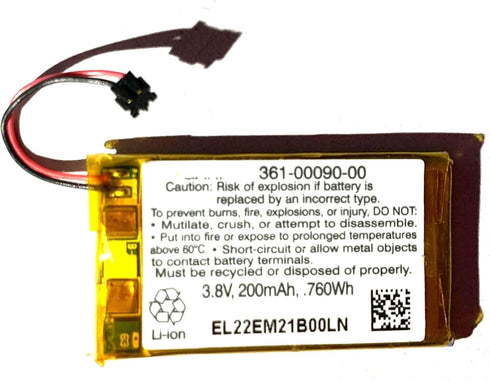361-00090-00 Battery Replacement Compatible with Garmin Vivoactive HR (010-01605-03) GPS Smartwatch 3.8V 200mAh...