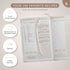 Recipe Book A5 Salt - blank Hardcover DIY Cookbook for 100 recipes - Collect and Personalize Your Favorite Recipes - write your own recipes...