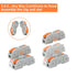 35PCS Lever Wire Nuts Connectors, 1Way Inline Conductors Compact Universal Wire Connectors, Electrical Splicing Connectors Quick Wiring Connect 24...