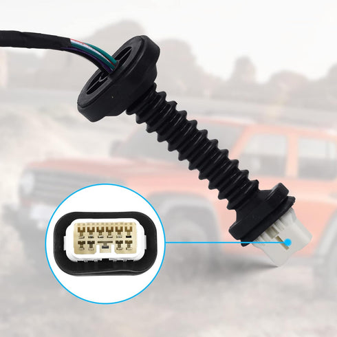 645-506 Rear Door Harness with Connectors Wiring Harness Compatible with 2004-2010 Dodge Ram 1500 2500 3500 4500 5500 Replaces 56051931AB 56051694...