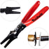 Toolwiz Automobile Hose Removal Pliers, Auto Fuel, and Vacuum Line Tube Hose Remover Pliers, Separator Tools Pipe Repairing Tool for Marine, Oil, ...
