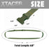 XTACER 1 Inch Molle Backpack Accessory Strap Luggage Straps Cover Strap Sleeping Bag Strap with Buckle (Green, 60)...
