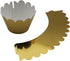 KPOSIYA Set of 100 Artistic Bake Cake Cups Filigree Little Vine Lace Laser Cut Cupcake Wrapper Liner Baking Cup Muffin CaseTrays for Wedding Birth...