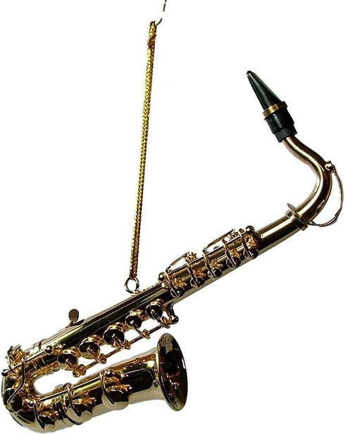 OnHoliday Music Tenor Sax Saxophone Jazz Band Instrument Christmas Ornament OGSA10T...