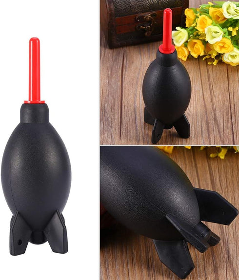 Camera Dust Blower, 6.6 Inch Rubber Air Blower Duster Cleaner, Dust Cleaning DSLR Camera CCD Lens Keyboard...