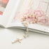 XINHUIDALSQ 50 Baptism Rosary Acrylic Rosary Mini Rosary Suitable for the First Holy Communion Baptism Party Gift Suitable for Recuerditos De Baut...