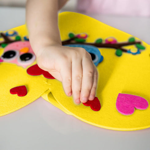 Felt Fabric Color Felt for Crafts DIY Craftwork Sewing Patchwork Material D2-MZB (Yellow)...