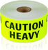 300 Caution Heavy Stickers - 2 x 4 Inches Heavy Caution Sticker for Shipping Moving Handling Heavy Alert Warning Labels, Fluorescent Neon Yellow -...