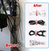 3PCS Silicone Headphone Organizer with 3PCS Silicone Cable Ties, Abnaok Data Cable Storage Case, Portable Wired Headphone Organizer Reusable Cable...