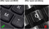 3PCS Universal English Keyboard Letter Stickers, Replacement English Keyboard Stickers with Black Background and White Lettering for PC Computer L...