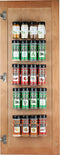 Spice Rack 36 Spice Gripper- Spice Racks Strips Cabinet Cabinet Door - Use Spice Clips for Spice Organizer - Stick or Screw Spice Storage Spice Cl...
