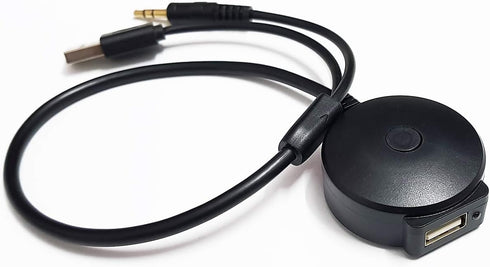 Bojer Bluetooth Adapter Compatible with Mini Cooper BMW Car Apple Android Phone Music AUX 3.5 Wireless Cable Capable Devices...