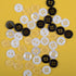 200Pcs Resin Buttons Children's Sweater Shirt Sewing Buttons, 11.5mm Transparent Round 4-Hole Buttons Decorative Button Accessories with Storage B...