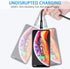Terasako Magnetic Charging Cable 5-Pack (3/3/6/6/10FT) - 540° Rotating Magnetic Phone Charger Cable with LED Light - 90° Angle Connector, Nylon-Br...