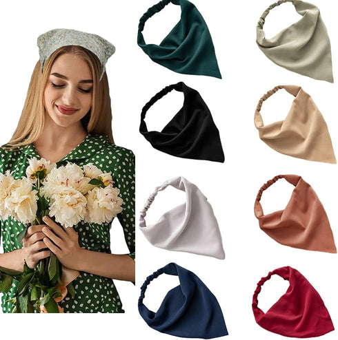 Long Hair Scarf Headband for Women Large Bandana Headbands for Women Boho Scarf Bandanas with Hair...