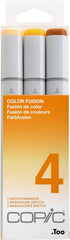 Copic Sketch, Alcohol-based Markers, 3pc Set, Color Fusion #4, Orange...
