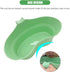 Emesis Basin,Arc Design Bed Mouthwash Cup,Brush Patient Mouthwash Basin Teeth with Wide Mouth,Oral Care Brush Teeth Plastic Vomit Basin Cup,for El...