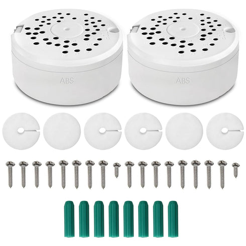 ?ABS IP54 Waterproof? Universal Camera Junction Box, Waterproof Camera Junction Box, Junction Box for Bullet Cameras, Outdoor Camera Junction Box,...