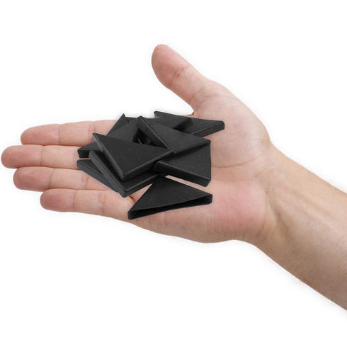UoYu Corner Protectors- 20 Pcs Shape Triple-cornered Glass Table Corner Protector Cushion (6mm x 50mm)...