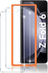 LYWHL 2-Pack Samsung Galaxy Z Fold 6 Screen Protector, Tempered Glass Front Screen Protector for Galaxy Z Fold 6 with Alignment Frame, Anti Scratc...