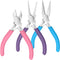 Jewelry Pliers Set - Needle Nose, Round Nose and Wire Cutters for Jewelry Making, Repair and Crafts...