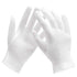 10 Pairs Archival Photo Gloves, White Work Gloves for Handling Art Working Photography Womens Cloth Gloves Liners Bulk for Handling Jewelry, Film,...