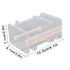 Tape Dispenser Cutter, Masking Tape Dispenser, Transparent Multi Masking Tape Cutter, Stationery Tape Dispenser Visible Roll Tape Holder for Home ...