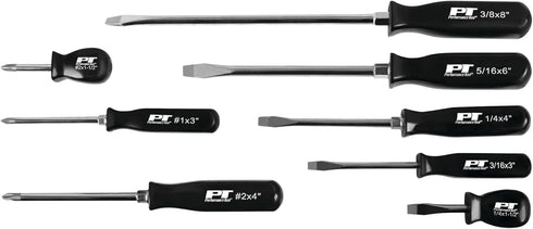 Performance Tool W901S 8-Piece Pro Screwdriver Set...