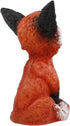 Mulandd YTC Brown and Black Smiling Fox TeeHee Themed Decorative Figurine Statue...