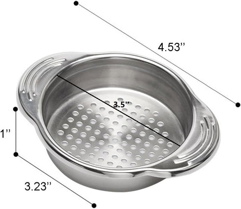 DEVILMAYCARE 2-Pack Stainless Steel Food Can Drainer Strainer, Sieve Tuna Can Oil Press Tuna Can Oil Squeezer Oil Drainer Can Opener, Can strainer...