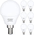 comzler Ceiling Fan Light Bulbs Candelabra LED Bulbs - 60 watt Equivalent, 5000K Daylight White Candelabra E12 Base A15 Small Light Bulbs,600lm,No...