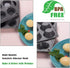 Webake Mini Muffin Cupcake Tin Pan Silicone Non-stick Baking Mold for Mini Pie, Quiche, Tartlet, Mini Muffin Top, Keto Fat Bomb, Pack of 2...