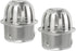PATIKIL Dome Gutter Guard Filter, 2 Pack 304 Stainless Steel Downspout Strainer, Anti-Blocking Outdoor Gutter Cleaning Tool for Stops Leaves Debri...