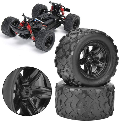 Pilipane for HS 18301 18302 18311 18312 1/18 RC Car,2pcs Wheel Tire Replacement,RC Car Accessories...