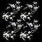 4 Pcs Big Plum Blossom Blossom Iron On Patches Embroidery Flower Appliques 14.1"x7.5" (36x19cm)(Classic White)...