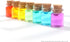 Magic Season Decorative Glass Bottles (12 Pcs / 0.17 fl oz.)...