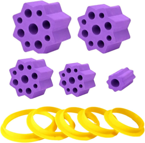 Cup Turner Foam, Tumbler Foams Set,Tumbler Shields Tumbler Insert for 1/2 Inch PVC Pipe, Tumbler Spinner Foams Fit 40 oz 30 oz 20 oz 10 oz All Tum...